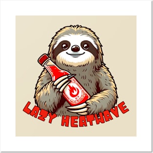 Hot sauce sloth Posters and Art